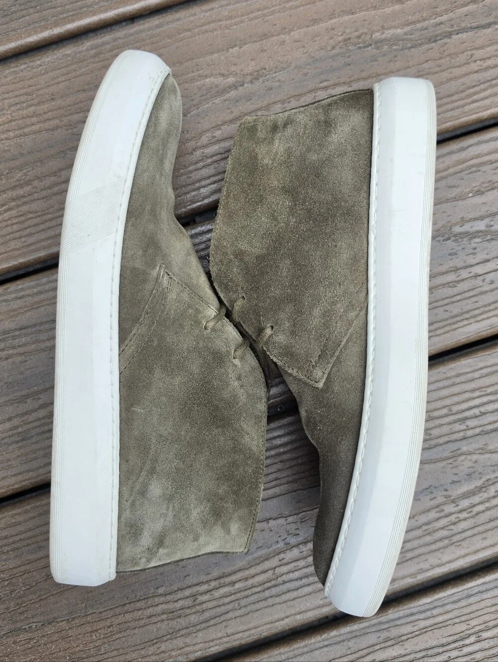 Astorflex Evoflex Olive Green Suede Chukka Sneaker Boots EU 43 / US 9.5-10